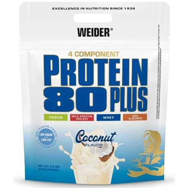WEIDER PROTEIN PLUS 80, 500G COCONUT Protein , G