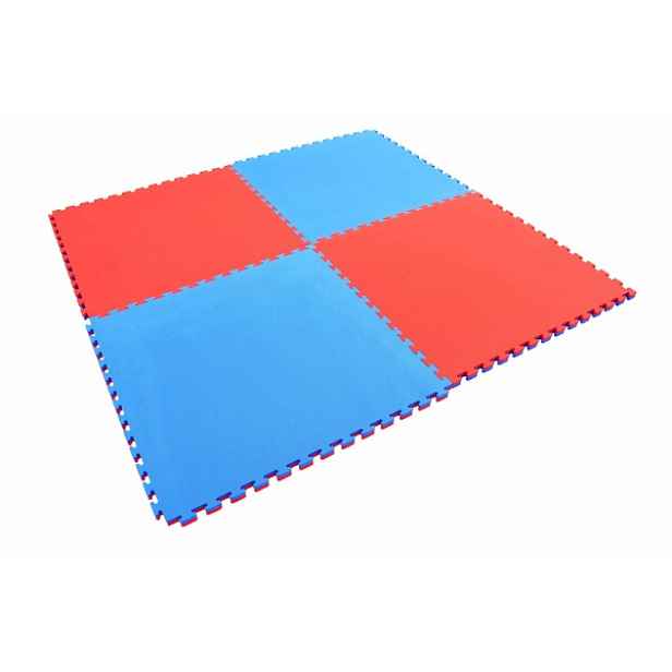 Tatami DBX BUSHIDO 100 x 100 x 4 cm červeno