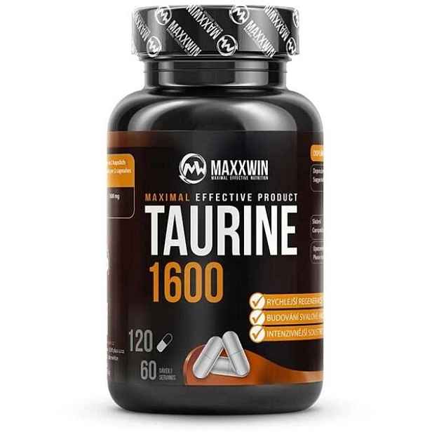 MAXXWIN TAURINE 1600 120 KAPSLÍ Stimulant pro sportovce
