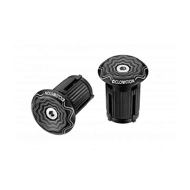 Zátky do řidítek Ciclovation Lock-In Vortex Power Wave Barva:
