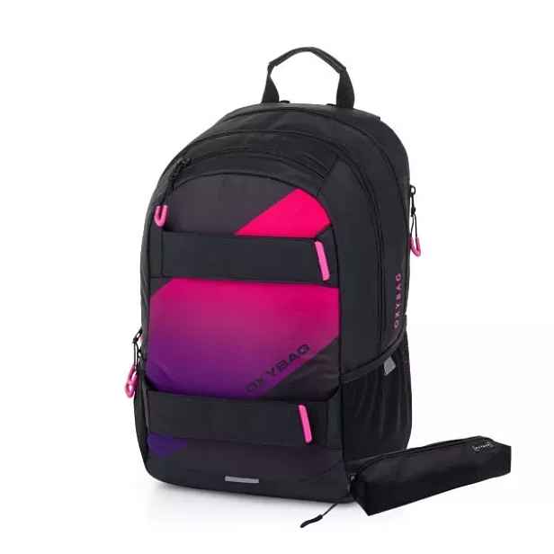 Oxybag SPORT OMBRE GIRL Školní batoh s penálem