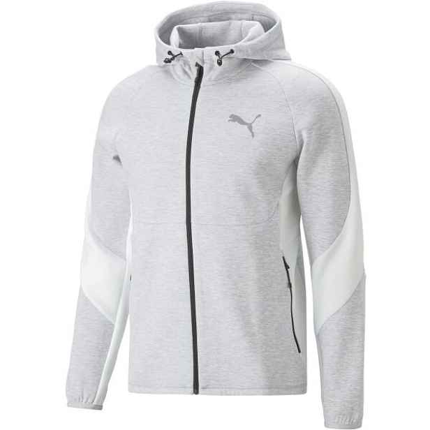 Puma EVOSTRIPE FULL-ZIP HOODIE Pánská sportovní mikina