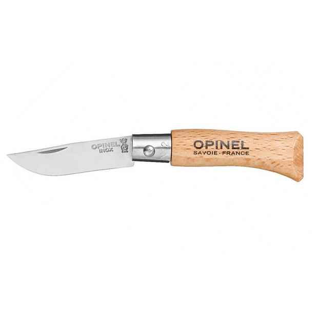 Opinel N°02 Inox buk Zavírací nůž