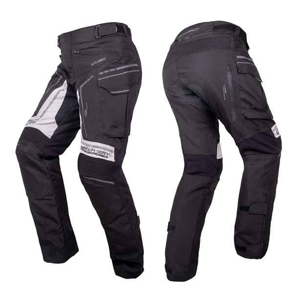 Moto kalhoty W-TEC Perguso černo