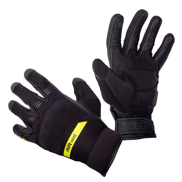 Moto rukavice W-TEC Binetto -fluo