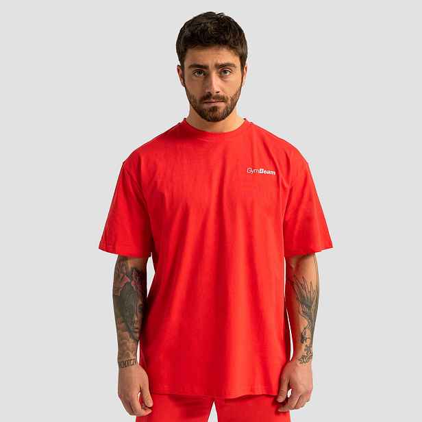 GymBeam Tričko Oversized Limitless Hot