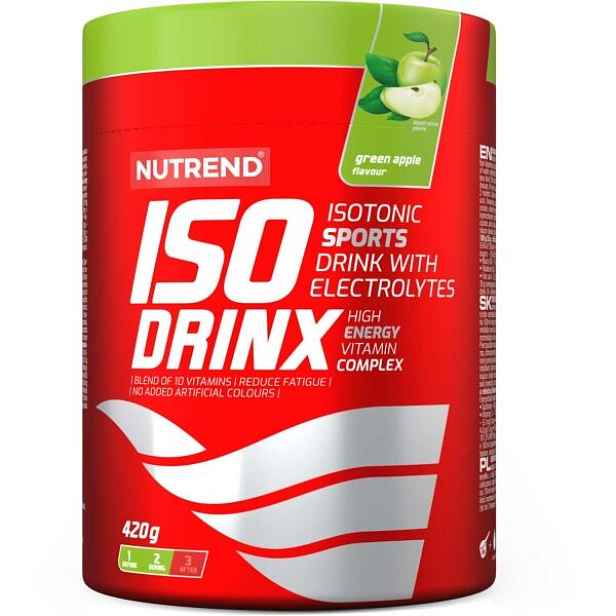 Nutrend ISODRINX 420 G JABLKO Sportovní nápoj , G