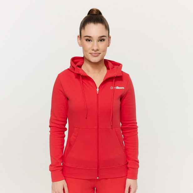 GymBeam Dámská mikina se zipem Limitless Hot