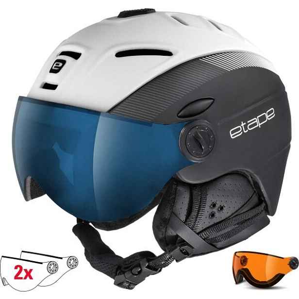 Etape COMP PRO V2 Unisex lyžařská přilba s visorem , velikost (58 - 61)