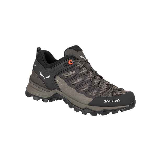 Salewa Mtn trainer lite GTX ½, Wallnut/Fluo Coral Dámské boty