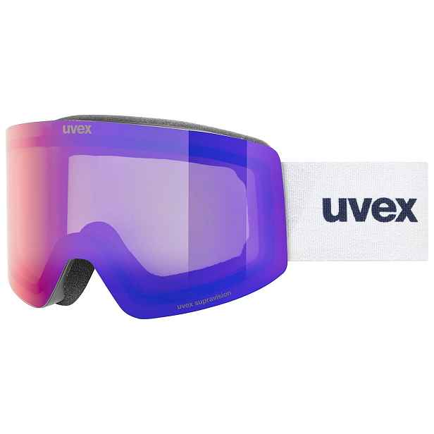 Lyžařské brýle Uvex Provoqe FM - matt ruby on -clear S2