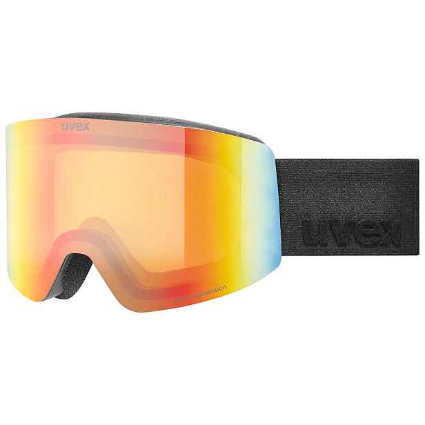 Lyžařské brýle Uvex Provoqe FM - matt rainbow on -clear S2
