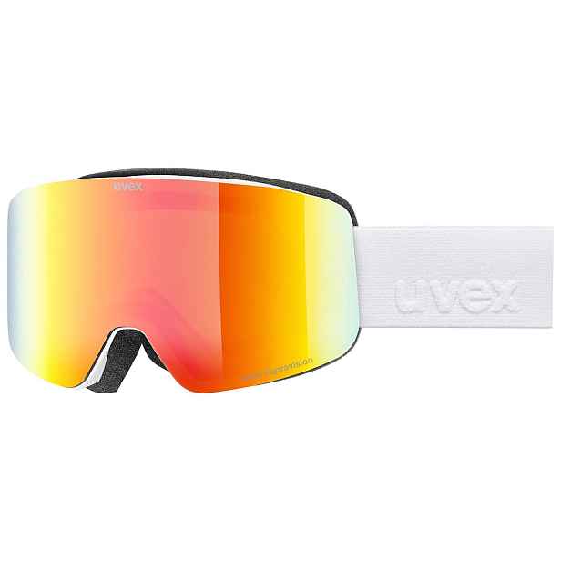 Dětské lyžařské brýle Uvex Pwdr FM - matt rainbow on -clear S2