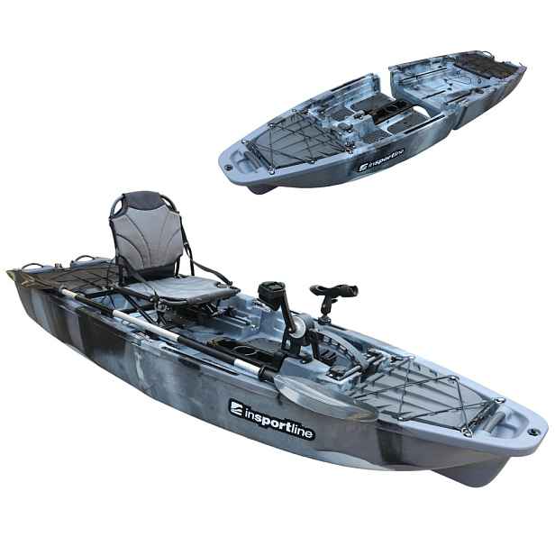 Šlapací skládací kajak inSPORTline Rhoner Urban Camo