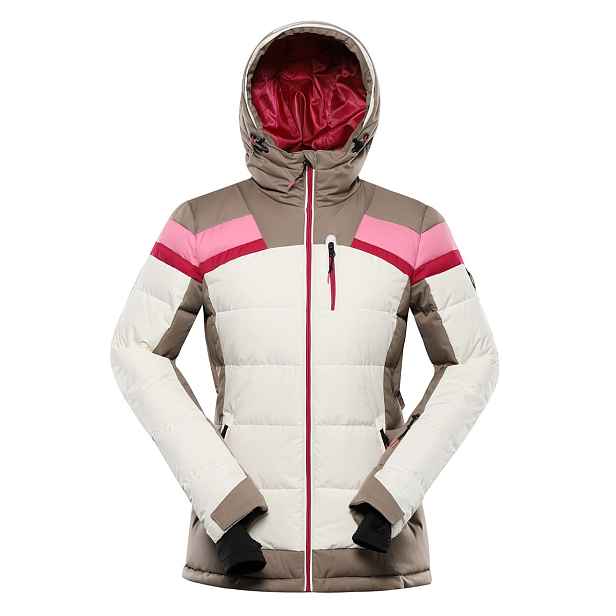 Dámská péřová lyžařská bunda s membránou ptx alpine pro ferera xs