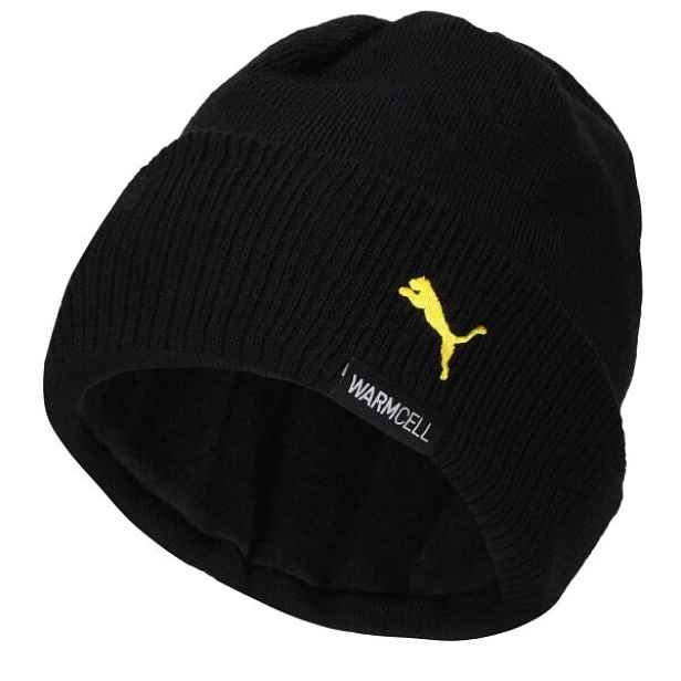 Puma BVB ESS BEANIE Unisex čepice