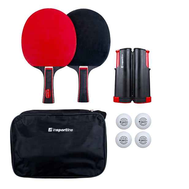 Sada na pingpong inSPORTline Ekholm - síťka, 2 pálky, 4 míčky