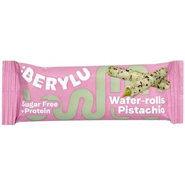 BERYLU PISTÁCIE 25 G Proteinové trubičky