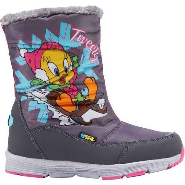 LOONEY TUNES CHILLIN HIGH II WP TWEETY Dětská zimní obuv