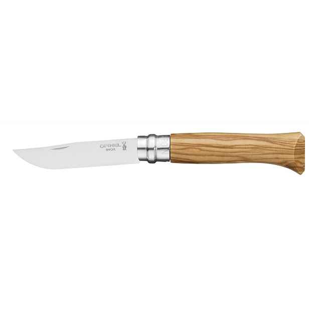 Opinel VR N°08 Inox Olive Zavírací nůž