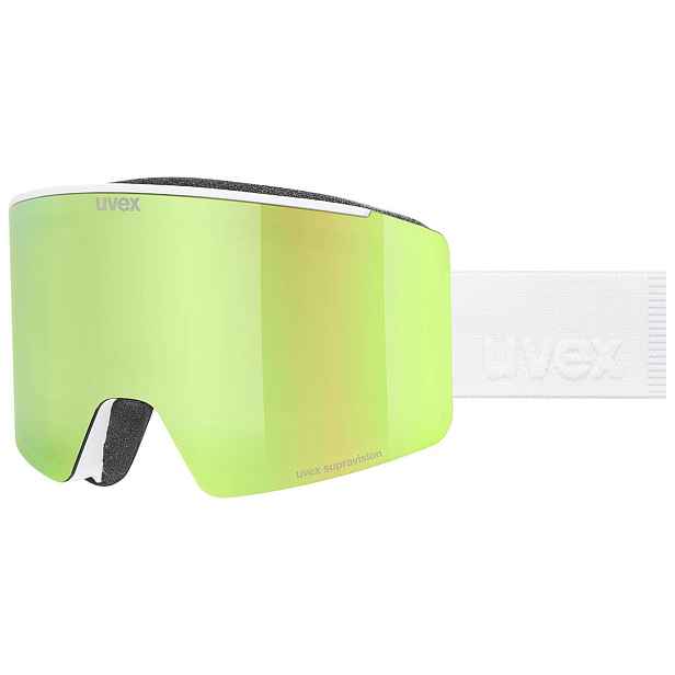 Lyžařské brýle Uvex Ignite FM - matt ygreen on -clear S3