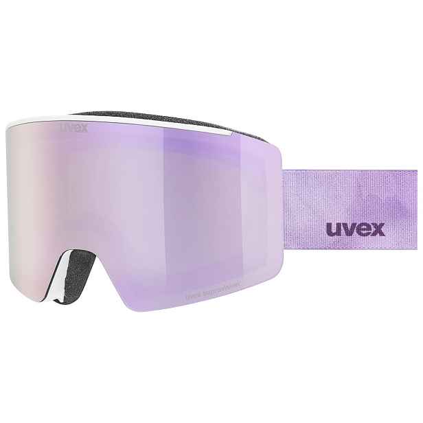Lyžařské brýle Uvex Ignite FM - matt light rose on -clear S2