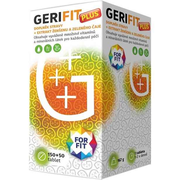 GALMED GERIFIT PLUS TBL 150+50 Multivitaminový komplex