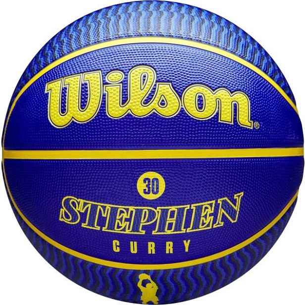 Wilson NBA PLAYER ICON OUTDOOR STEPHEN CURRY Basketbalový míč