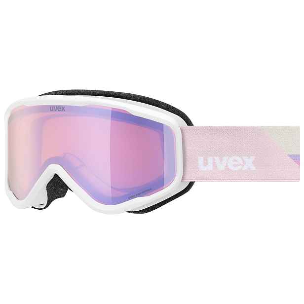 Dětské lyžařské brýle Uvex Speedy nova FM - matt rose on -clear S2