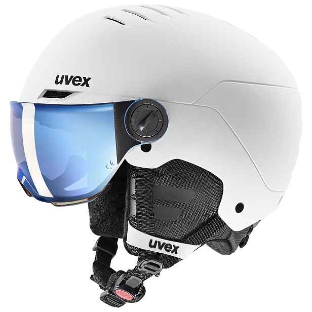 Dětská lyžařská přilba Uvex Rocket jr visor - matt Velikost: 51-55