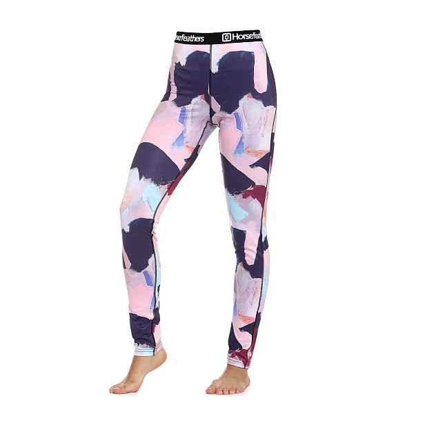 HORSEFEATHERS Termo kalhoty Mirra - abstract print