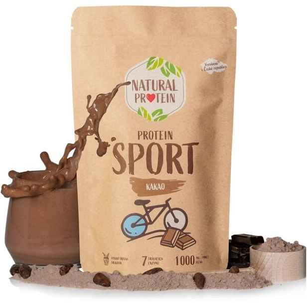 NATURAL PROTEIN SPORT KAKAO 350 G Sportovní protein , G