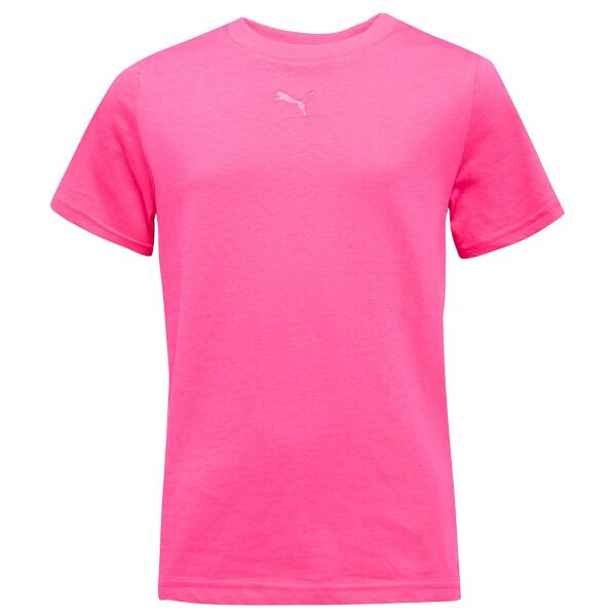 Puma ESSENTIALS CENTERED CAT LOGO TEE G Dívčí triko
