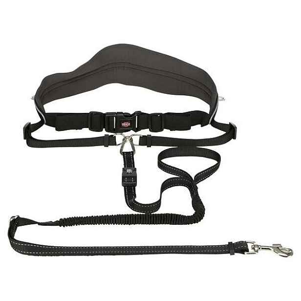 TRIXIE RUNNING BELT WITH LEASH - Běžecký pás s vodítkem
