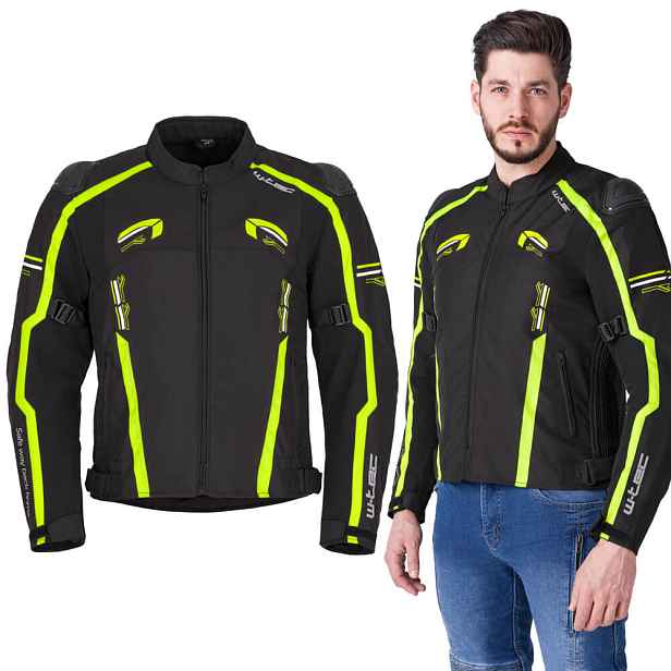 Moto bunda W-TEC Tonkawo -fluo