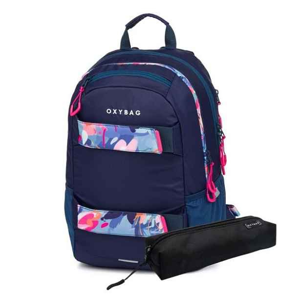 Oxybag ETUE SPORT FLOWERS Studentský batoh