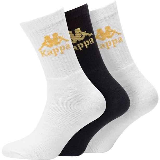 Kappa AUTHENTIC AILEL 3PACK Unisex sportovní ponožky