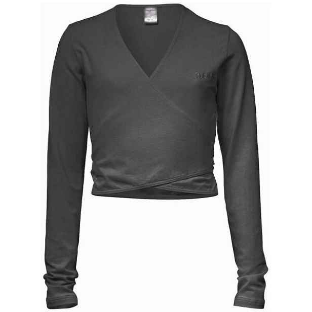 PAPILLON CROSS-OVER LONG SLEEVES Baletní svetr -164