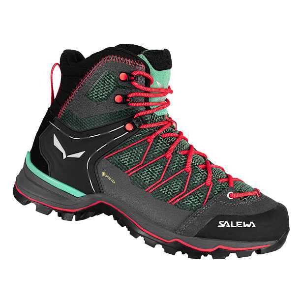 Salewa SALEWA Mtn trainer lite mid GTX , Feld /Fluo Coral Dámské trekové boty