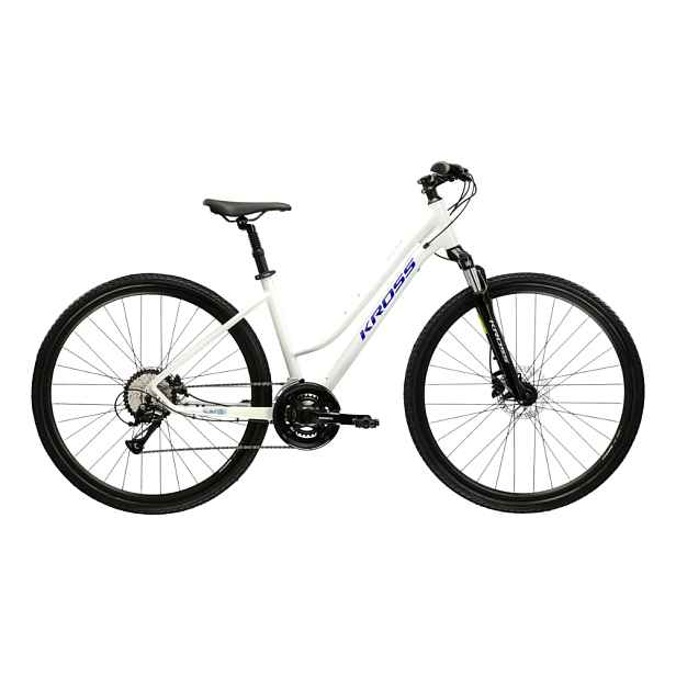 Dámské crossové kolo Kross Evado 4.0 28" Gen 007 (19", 168-180 cm) /námořnická /lesk