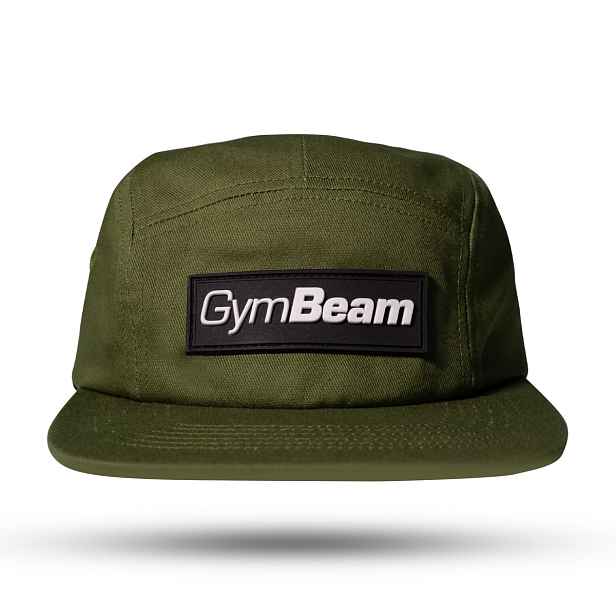 GymBeam Kšiltovka 5Panel cap Military