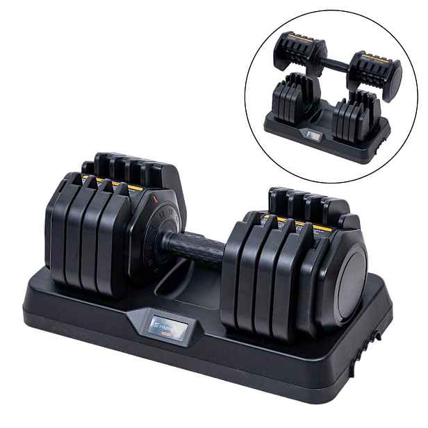 Nastavitelná jednoruční činka inSPORTline DuraBell® 5- kg