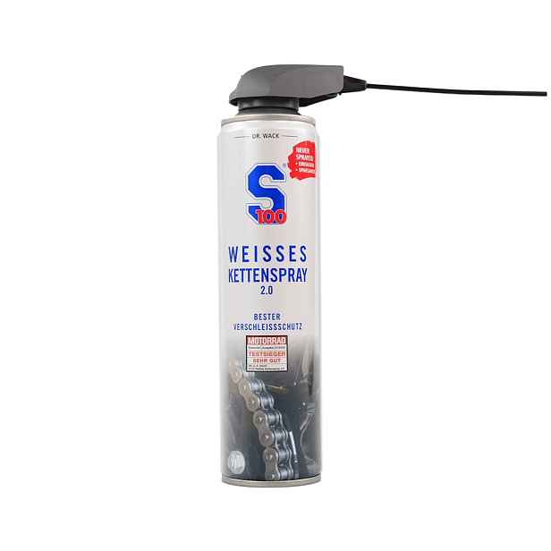 Mazivo na řetězy S100 Chain Spray 2.0 400 ml s aplikátorem