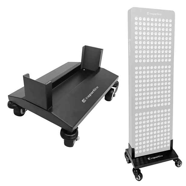 Stojan s kolečky pro infračervený LED panel inSPORTline Lustar