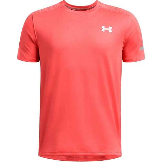 Under Armour TECH UTILITY TEE Chlapecké sportovní triko, lososová
