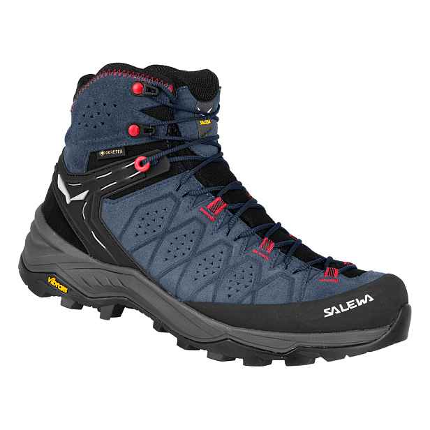 Salewa ALP TRAINER 2 MID GTX ½, Java / Fluo Coral Dámské trekové boty