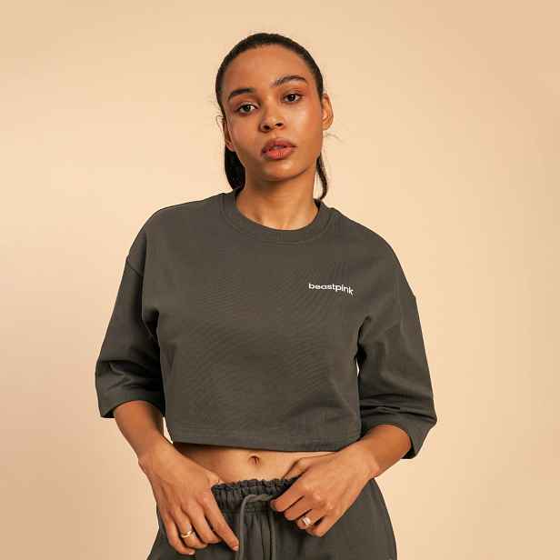 BeastPink Dámské tričko Cropped Serenity Shadow
