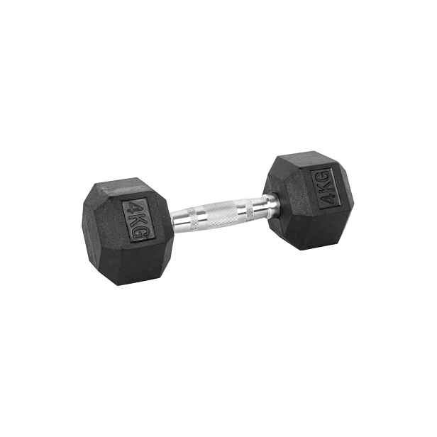 Šestihranná činka inSPORTline Hexsteel 4 kg