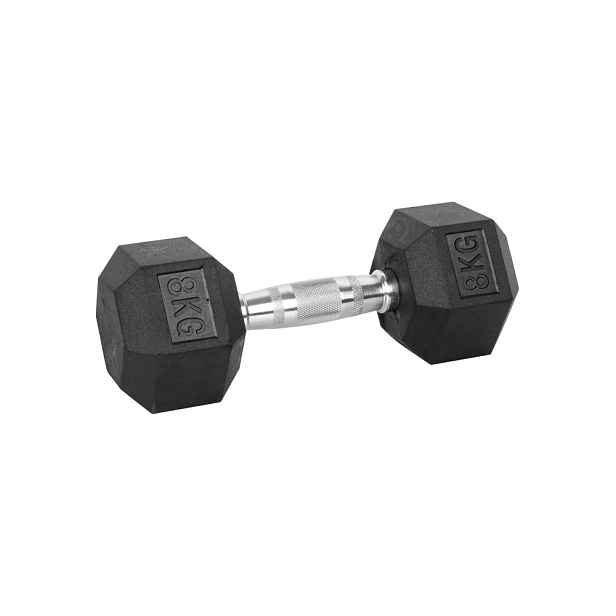 Šestihranná činka inSPORTline Hexsteel 8 kg