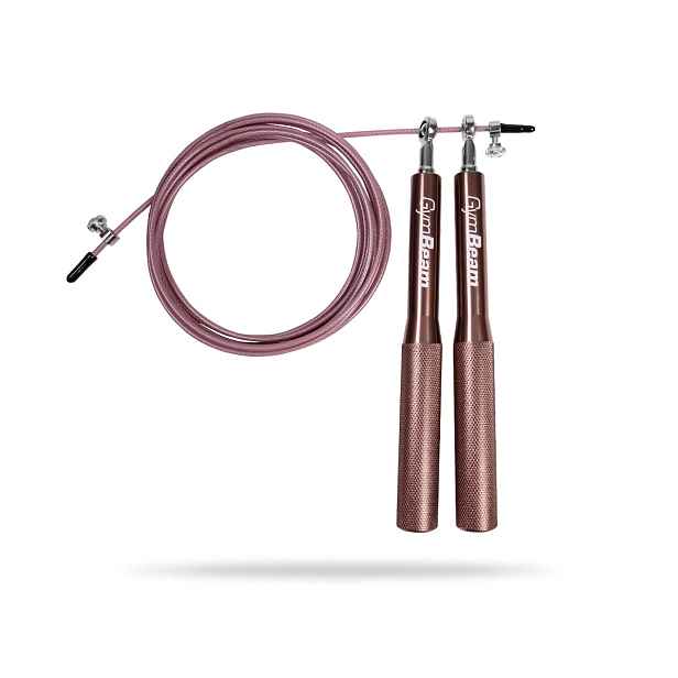 GymBeam Švihadlo Metal Jumping Rope Rose